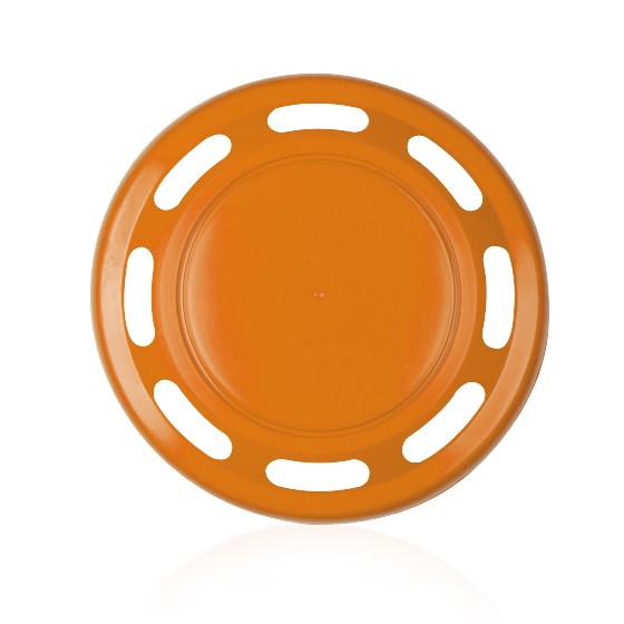 Orange Twister Frisbee